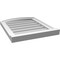 Ekena Millwork Arch Top Surface Mount PVC Gable Vent: Functional, w/ 2"W x 2"P Brickmould Sill Frame, 18"W x 22"H GVPAR18X2203SF - alternate 5